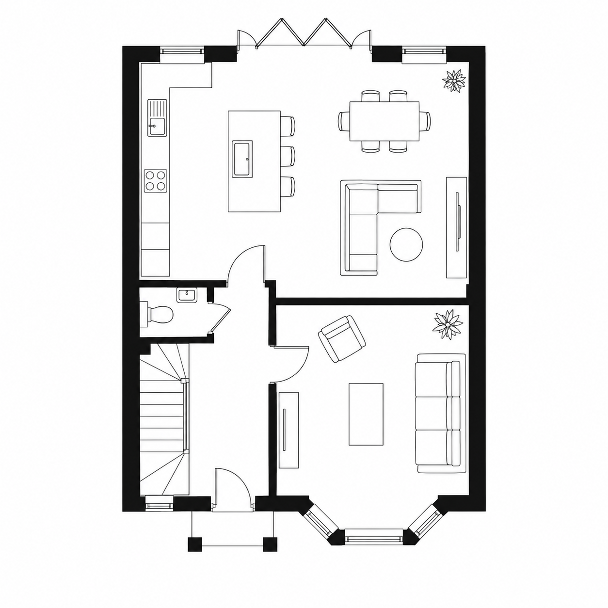 Presentation Floor Plan before